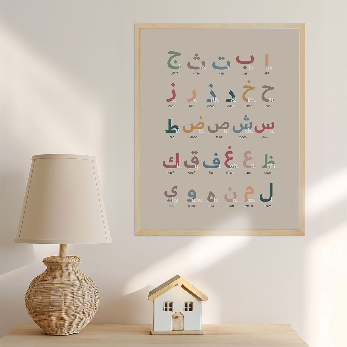 Arabic & Latin Alphabet for Children