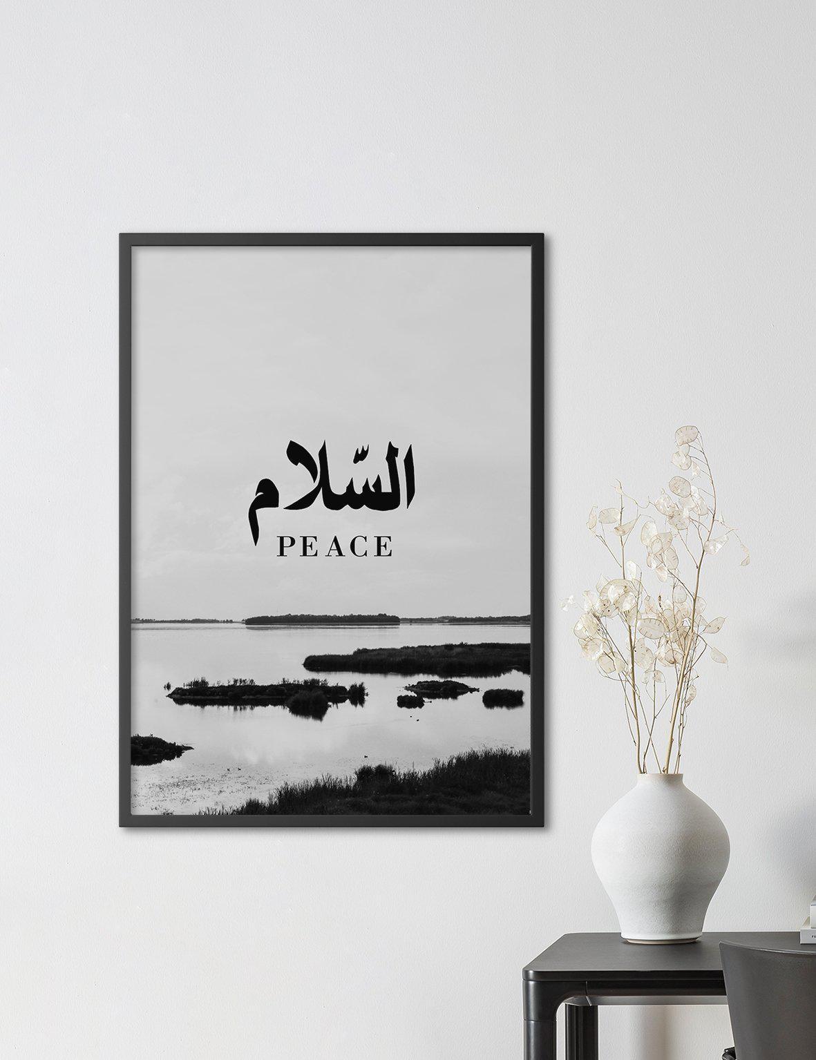 Peace Calligraphy, Swedish Sanctuary - Doenvang