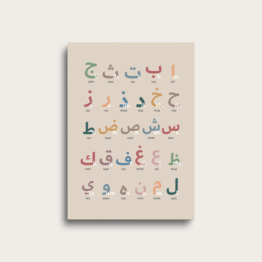 Arabic & Latin Alphabet for Children