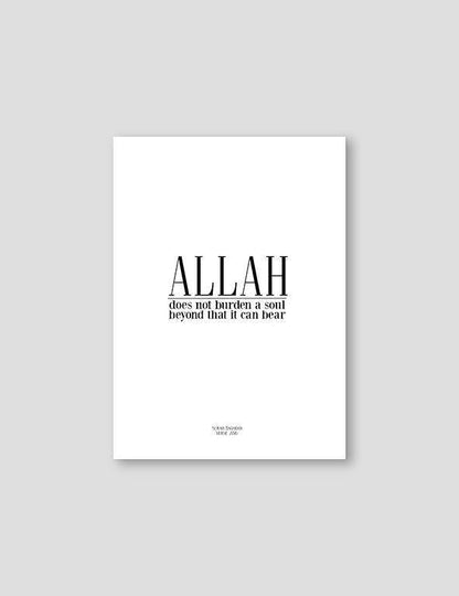 Allah Burden - Doenvang