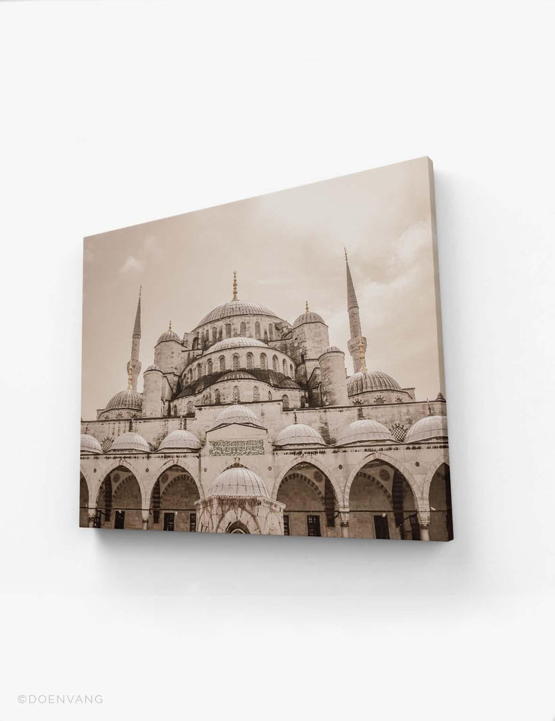 CANVAS | The Blue Mosque Beige | Turkey 2018 - Doenvang