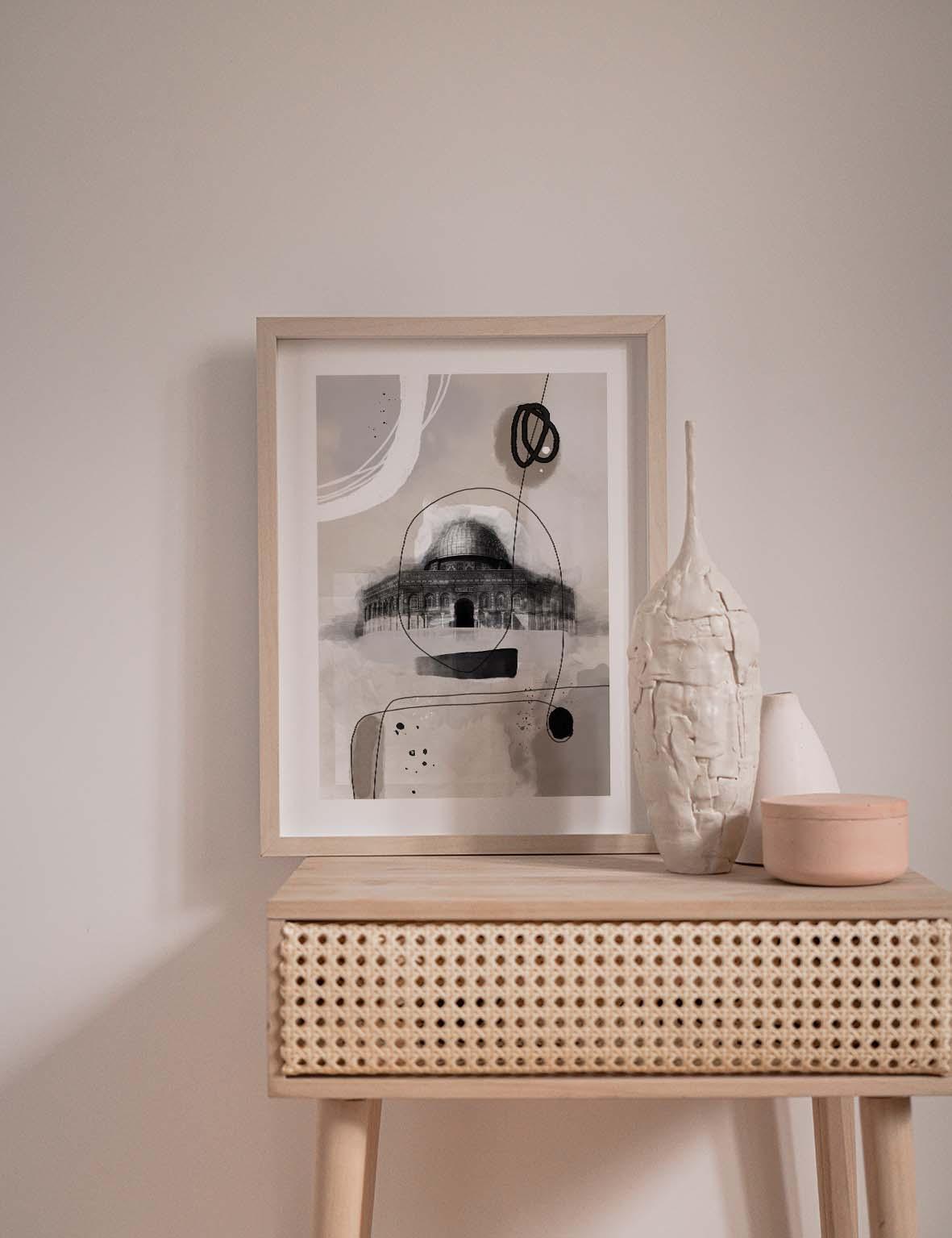 Dome of the Rock Scandinavian Abstract - Doenvang