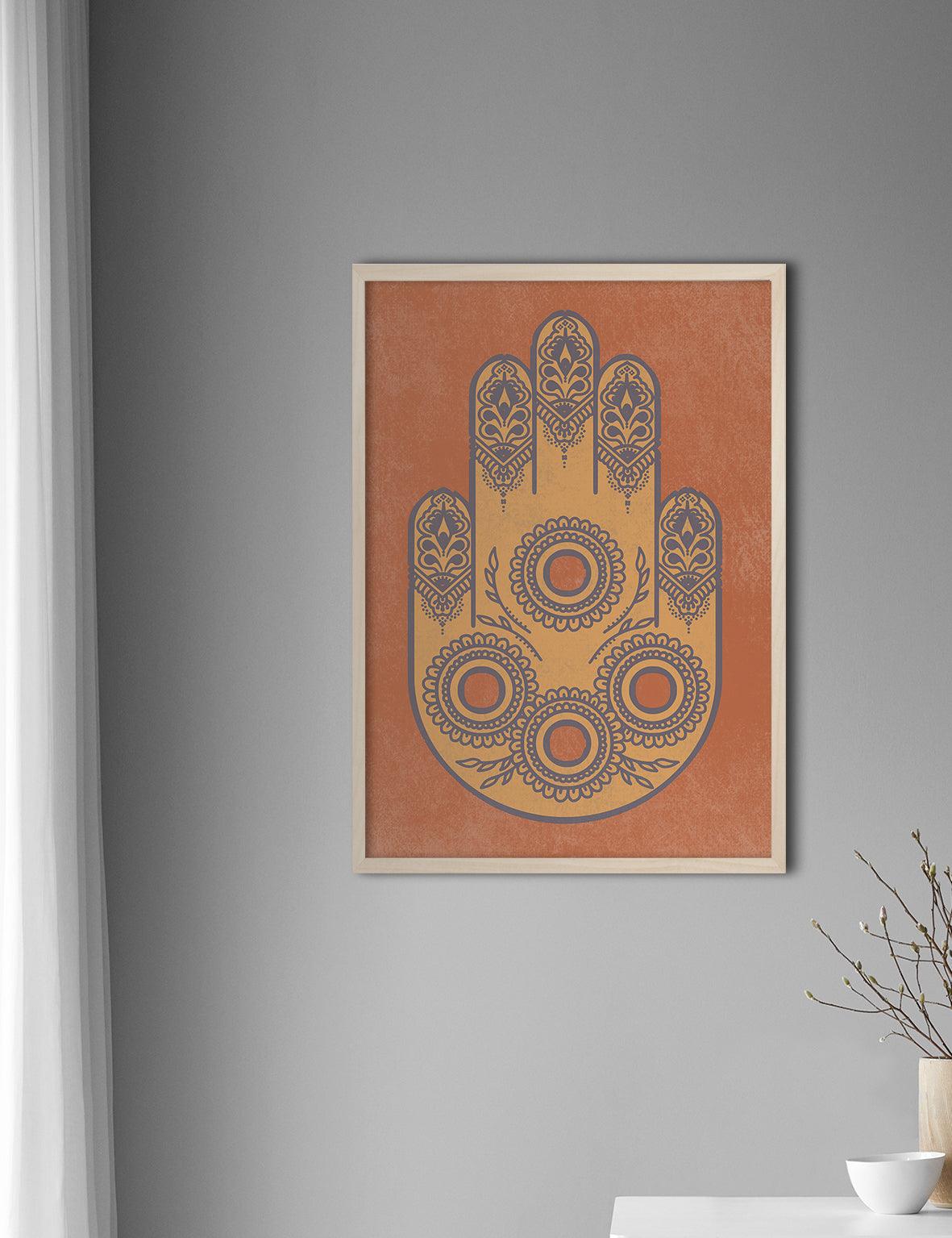 Fatimas Hand, Orange Vintage - Doenvang