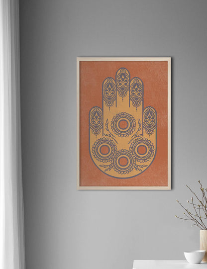 Fatimas Hand, Orange Vintage - Doenvang