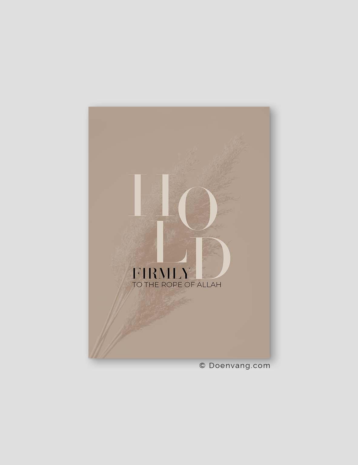 Hold Firmly, Dusty Colors - Doenvang