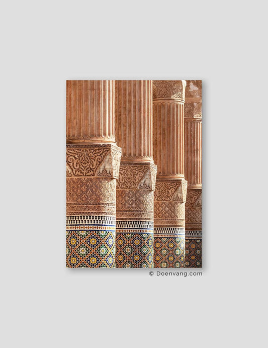 Marrakech Gardens Pillars | Morocco 2021 - Doenvang