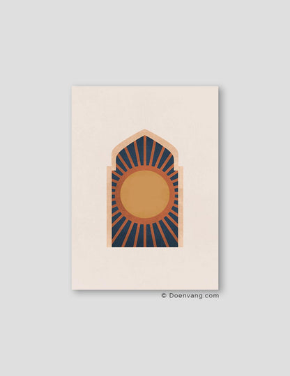 Mosque Window Sunrise, Vintage - Doenvang
