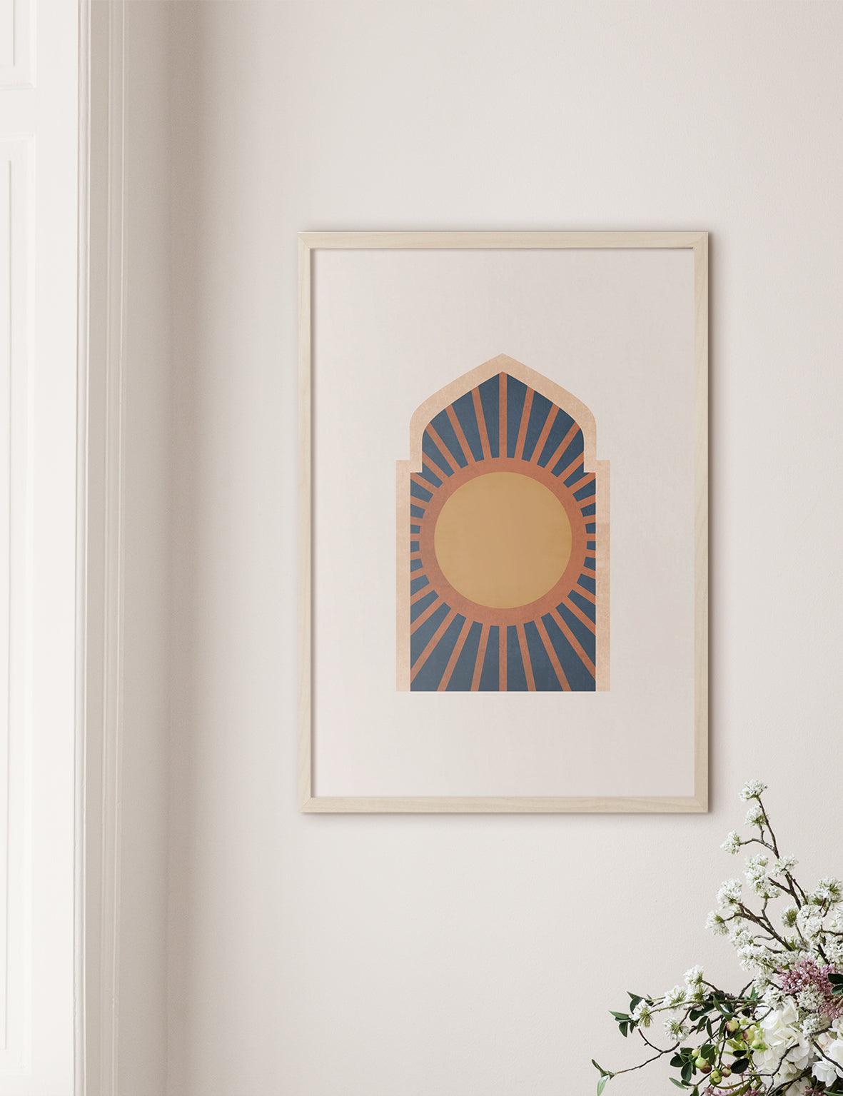 Mosque Window Sunrise, Vintage - Doenvang