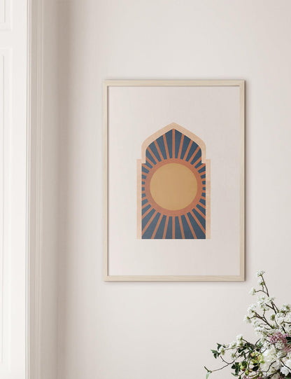 Mosque Window Sunrise, Vintage - Doenvang